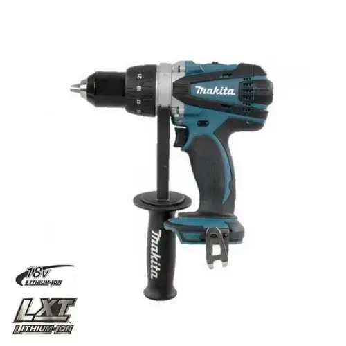 Masina de gaurit cu acumulatori Makita DDF458Z, 18 V (Albastru/Negru)