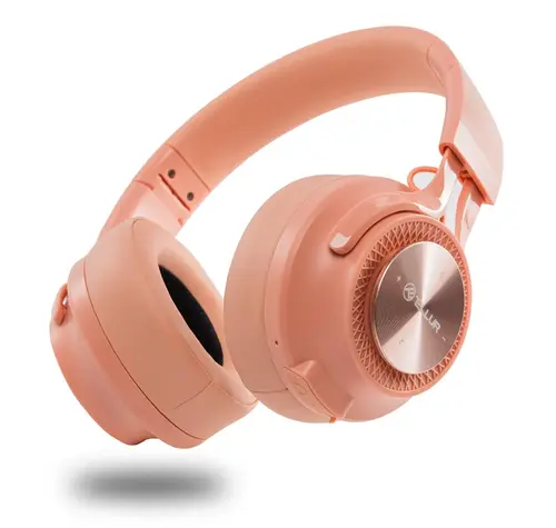 Casti Stereo Tellur Feel, Bluetooth (Roz)