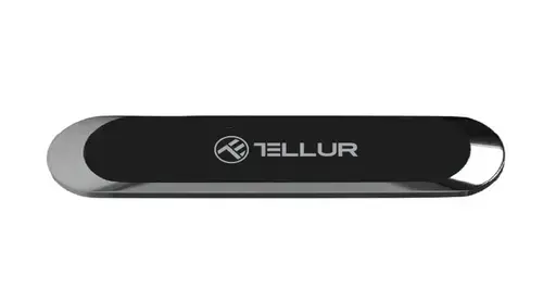 Suport magnetic de telefon cu adeziv, Tellur MCM8, Gri