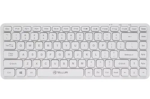 Tastatura fara fir Tellur, Mini (Alb)