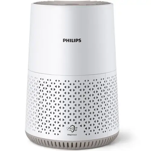 Purificator de aer Philips AC0650/10, CADR 150 mc/h, Filtru NanoProtect HEPA, Mod nocturn (Alb)