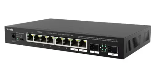Swiotch Tenda TEM2010F, 8 porturi, 2.5 Gigabit