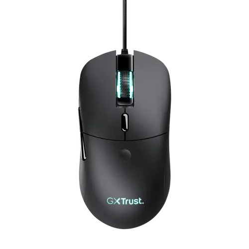 Mouse Trust GXT981, 10000 dpi, optic, 6 butoane, interfata USB 2.0, iluminare RGB (Negru)