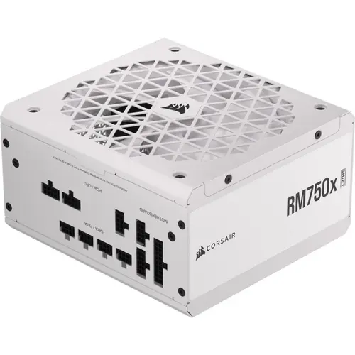 Sursa Corsair RM750x SHIFT, 1x140 mm, 750 W, 80+ GOLD, Full Modulara, ATX 3.0 (Alb)
