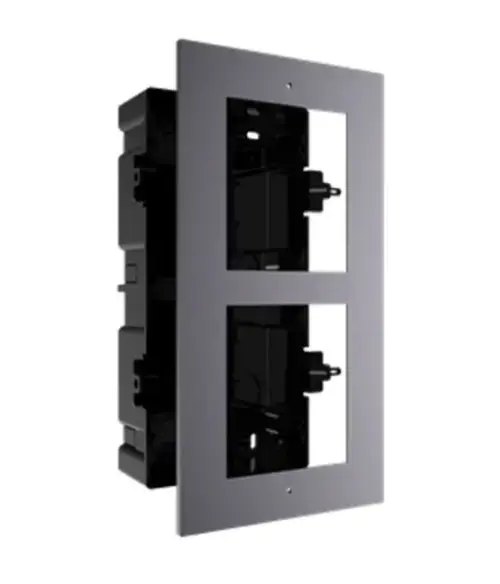 Rama montaj ingropat, 2 module, pentru Interfon modular - HIKVISION, DS-KD-ACF2