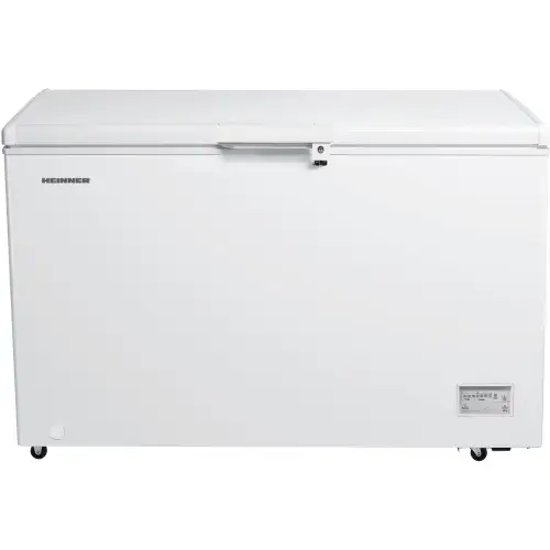 Lada frigorifica Heinner HCF-HM371CE++, 371 l, Clasa E, Control Electronic, Functie frigider Iluminare LED, Alb