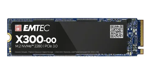 SSD EMTEC X300 Power Pro, 1 TB, PCIe Gen 3.0 x 4 NVMe, M.2 2280