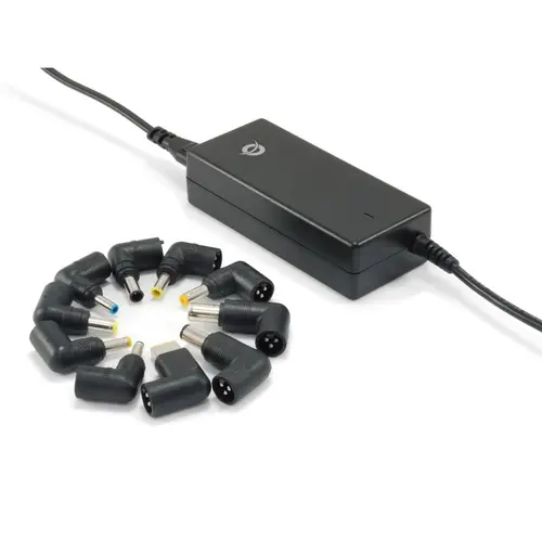 Incarcator universal pentru laptop, Conceptronic, 65W, Negru