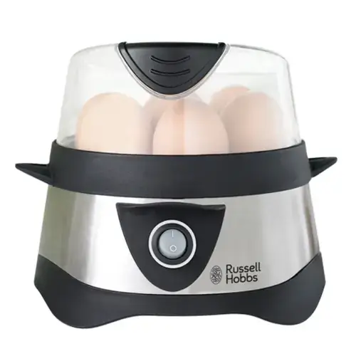 Aparat pentru fiert si prajit oua Russell Hobbs 14048-56 Cook@Home, 365 W, 7 buc (Inox)