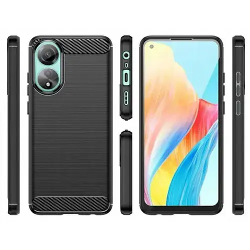 Husa Lemontti Carbon Pro pentru Oppo A18 / A38 4G,  Negru
