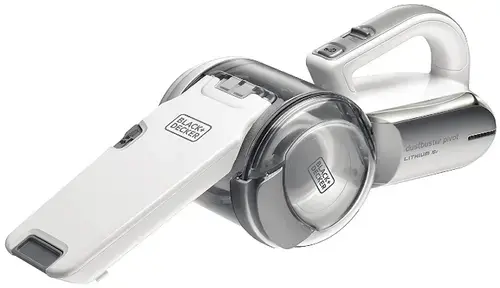 Aspirator Black+Decker Dustbuster Pivot PV1820L, Cap rotabil, 35 W, 0.44 L (Alb)