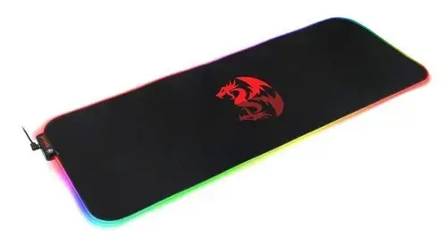 Mousepad gaming Redragon Neptune X, iluminare RGB (Negru)