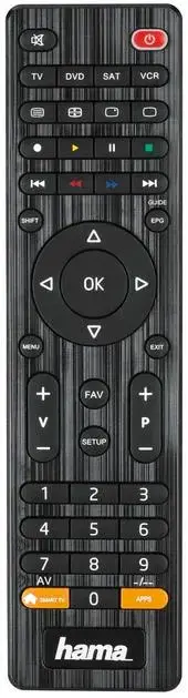Telecomanda Universala Hama 12306, 4 in 1 (Negru)