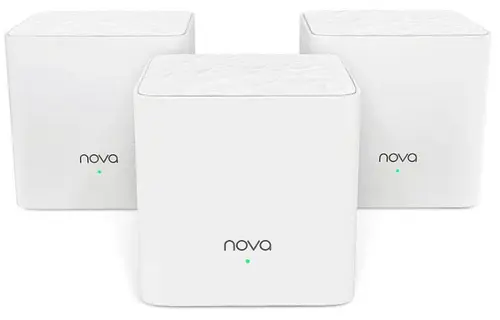 Router Wireless Tenda Nova MW3, Dual-Band, 3 Pack, tip Mesh, 1200 Mbps (Alb)