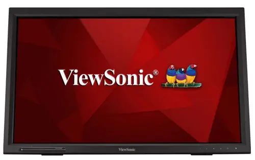 Monitor VA LED ViewSonic 23.6inch TD2423, Full HD (1920 x 1080), VGA, DVI, HDMI, Touchscreen (Negru)