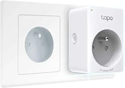 Priza Inteligenta TP-LINK Tapo P110 V1, WiFi, impamantare cu pin (Alb)