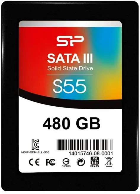 SSD Silicon Power S55 Series, 480GB, 2.5inch, Sata III 600