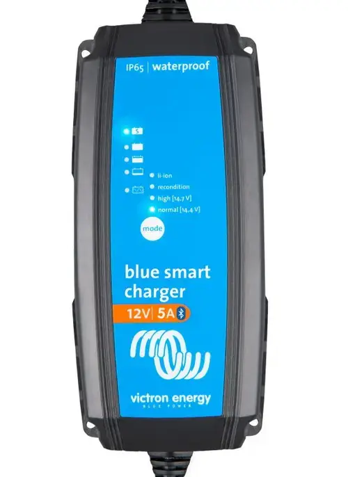 Incarcator de retea Victron Energy Blue Smart, Bluetooth, 5A, 12V (Negru)