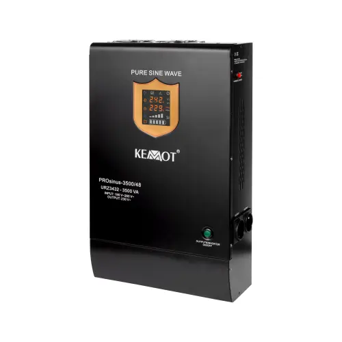 UPS centrale Kemot Sinus PUR 3500VA/2400W, 48V, prindere perete