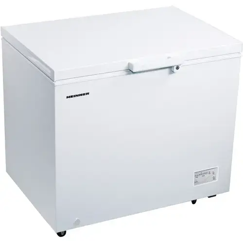 Lada frigorifica Heinner HCF-246CNHE++, 246 L, Clasa E, Compresor inverter, Control electronic, Iluminare LED, Functionalitate frigider (Alb)