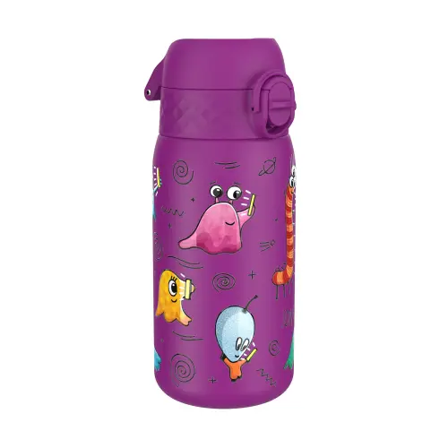 Sticla apa pentru copii Ion8 Aliens, inox, 400ml