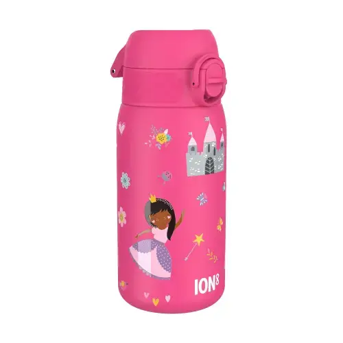 Sticla apa pentru copii Ion8 Princess, inox, 400ml