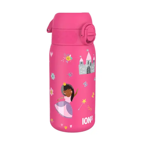 Sticla apa pentru copii Ion8 Princess, inox, 400ml