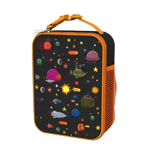 Geanta termoizolanta pentru pranz Ion8 Spaceships, 26.5 x 19.5 cm