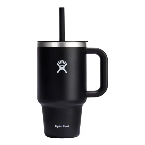 Pahar termos Hydro Flask All Around Travel Black, inox, 950ml