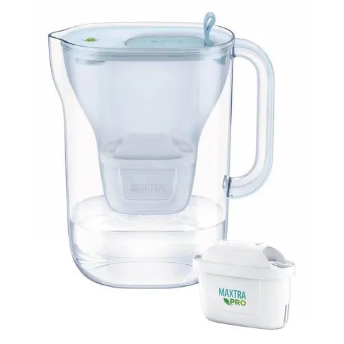 Cana filtranta BRITA Style Eco 2.4 L, cartus Maxtra PRO (Albastru)