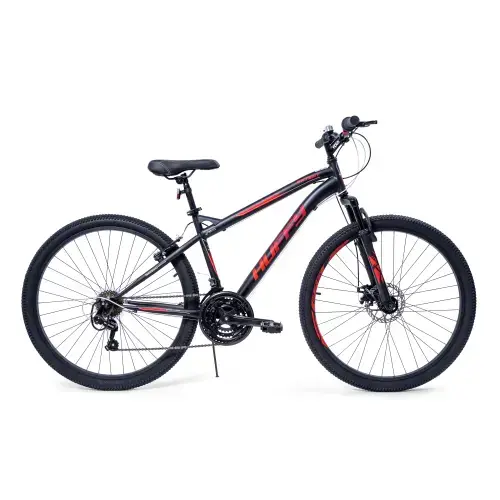 Bicicleta MTB Huffy Extent, roti  27.5inch, 18 viteze,  frane pe disc (Negru)