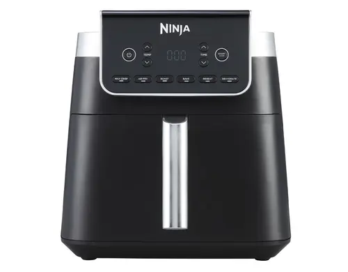 Friteuza cu aer cald Ninja Max Pro AF180EU, 2000 W, 6.2 l, capacitate mancare 1.2 kg, 6 programe, temperatura 40 - 240 °C, oprire automata (Negru)