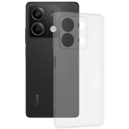 Husa Silicon Lemontti Xiaomi Redmi Note 13 5G, Transparent