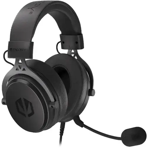 Casti Gaming Endorfy VIRO, Cu fir, Microfon detasabil (Negru)