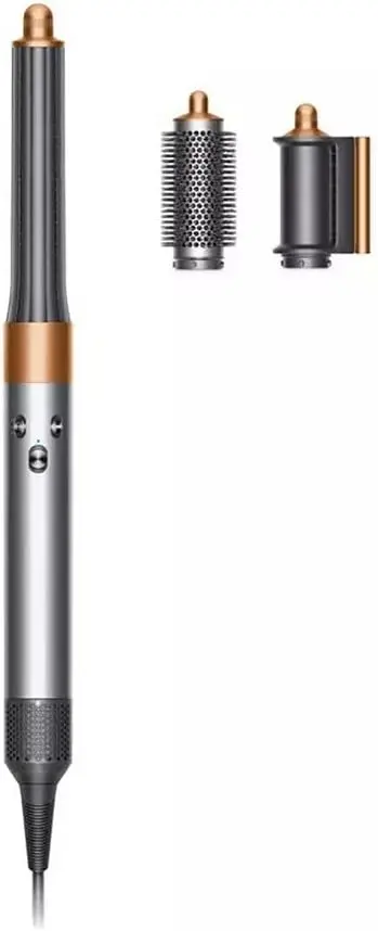 Multistyler Dyson HS05 Airwrap Origin, 1300 W, 3 trepte de temperatura (Nichel/Cupru)