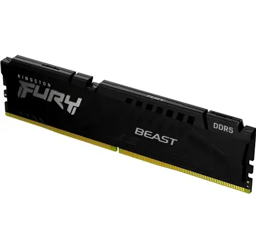 Memorie Kingston FURY Beast Black 16GB DDR5 6000MHz CL30 KF560C30BBE-16