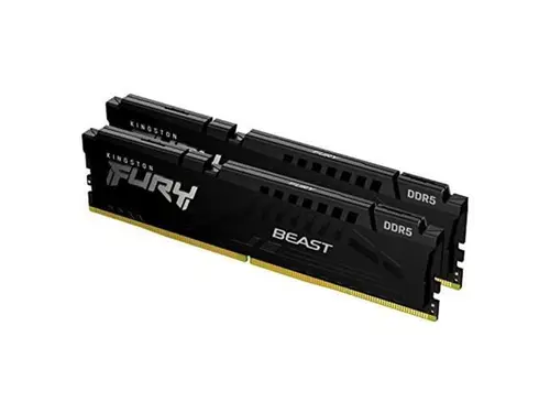 Memorie Kingston FURY Beast Black 64GB(2x32GB) DDR5 6000MHz CL30 KF560C30BBEK2-64