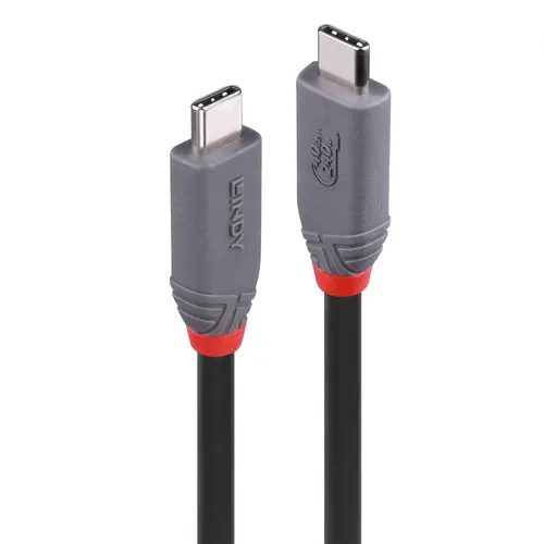 Cablu de date Lindy LY-36956, 0.8m, USB4 Type C, 40Gbps