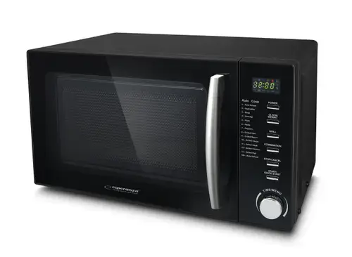 Cuptor cu microunde Esperanza EKO010 1200 W, 20 l, 14 programe (Negru)