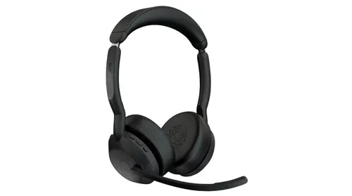 Casti Call Center Jabra Evolve2 55 Link380a, USB-A, MS, Stereo, Stand incarcare (Negru)