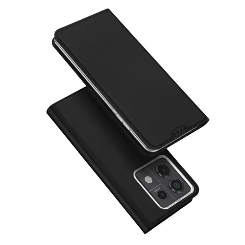 Husa Book Cover Dux Ducis Skin Pro pentru Xiaomi Redmi Note 13 Pro+ (Negru)