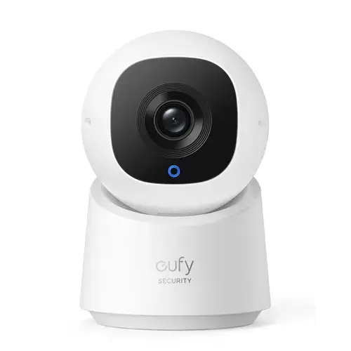 Camera de supraveghere eufy Security C220 Indoor, Rezolutie 2K, 360° Pan&Tilt, AI, Audio bidirectional, Wireless (Alb)