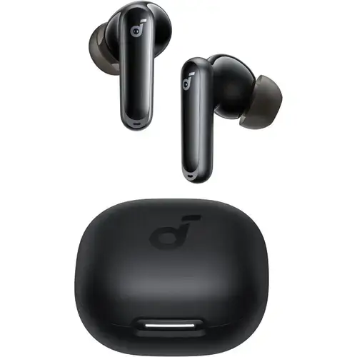Casti True Wireless Anker Soundcore P40i, Bluetooth 5.3, Adaptive Noise Cancelling, Carcasa de incarcare 2-in-1, Waterproof IPX5 (Negru)