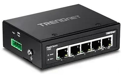 Switch TRENDnet TI-G50, Gigabit, 5 Porturi, industrial