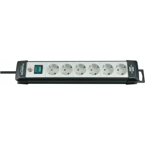Priza multipla Premium 6P 5m on/off
