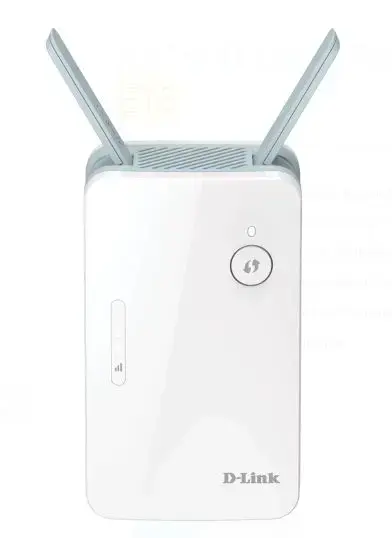 Range Extender Wireless D-Link E15, Gigabit, 1501 Mbps, 2 Anetene Externe (Alb)
