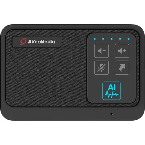 Microfon Avermedia, 29-dB/mW, Negru