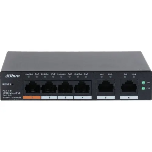 Switch Dahua CS4006-4ET-60, Cloud management