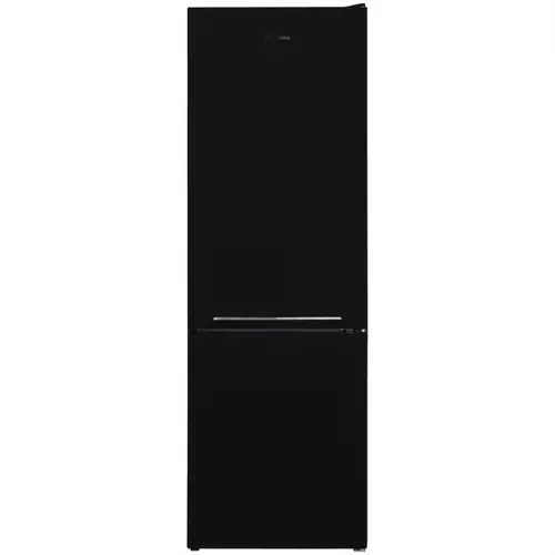 Combina frigorifica Heinner HC-V2681BKE++, 268 l, Less frost, Clasa E, Control mecanic, Iluminare LED, H 170 cm (Negru)