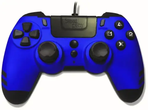 Controller  cu fir Steel Play  MetalTech (Albastru)